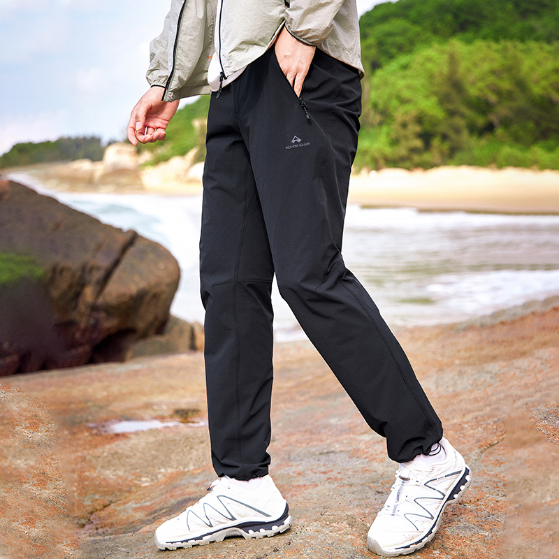 【山猫三季】拓路者速干裤男装透气户外直筒休闲裤弹力耐磨运动长裤