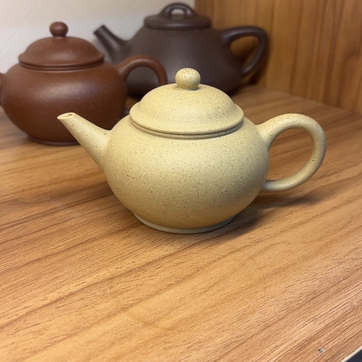 紫砂茶壶本绿水平