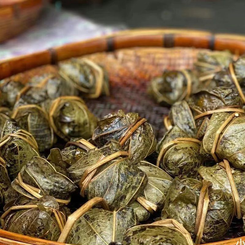 【桐叶粑粑】五谷杂粮混合口味高粱玉米紫薯糍粑粗粮早餐食品