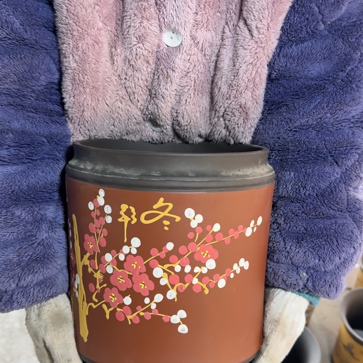 紫砂花盆紫砂花盆口径22/26