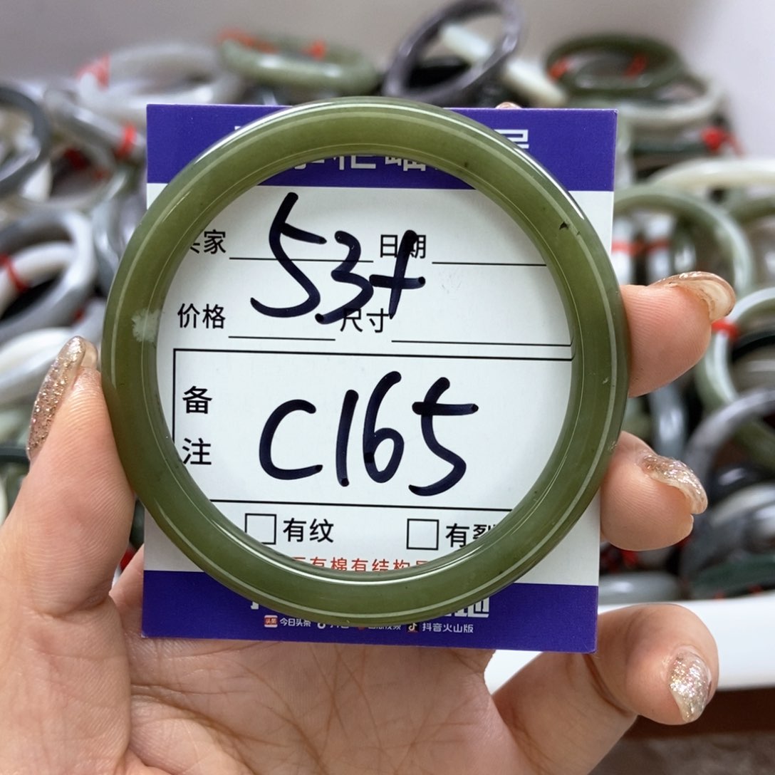 和田玉手镯手镯未镶嵌