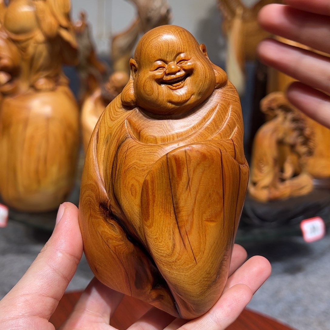 柏木（崖柏）崖柏木手把件摆件