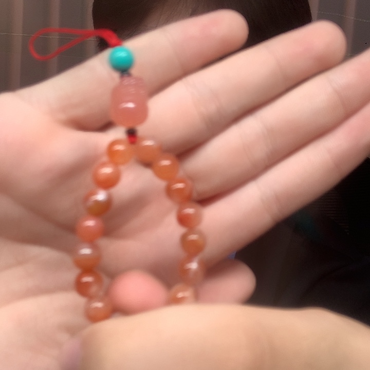 南红玛瑙未镶嵌车挂