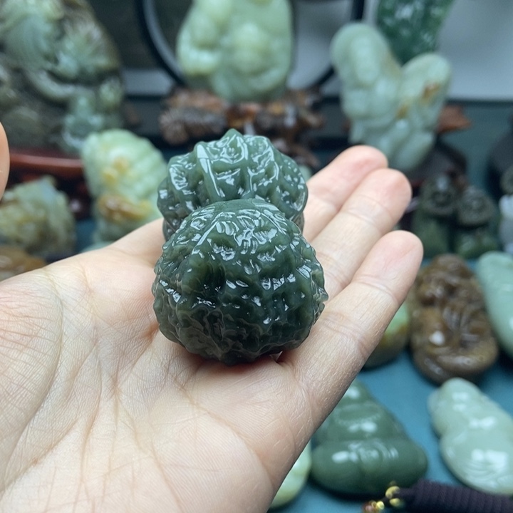 和田玉把件未镶嵌