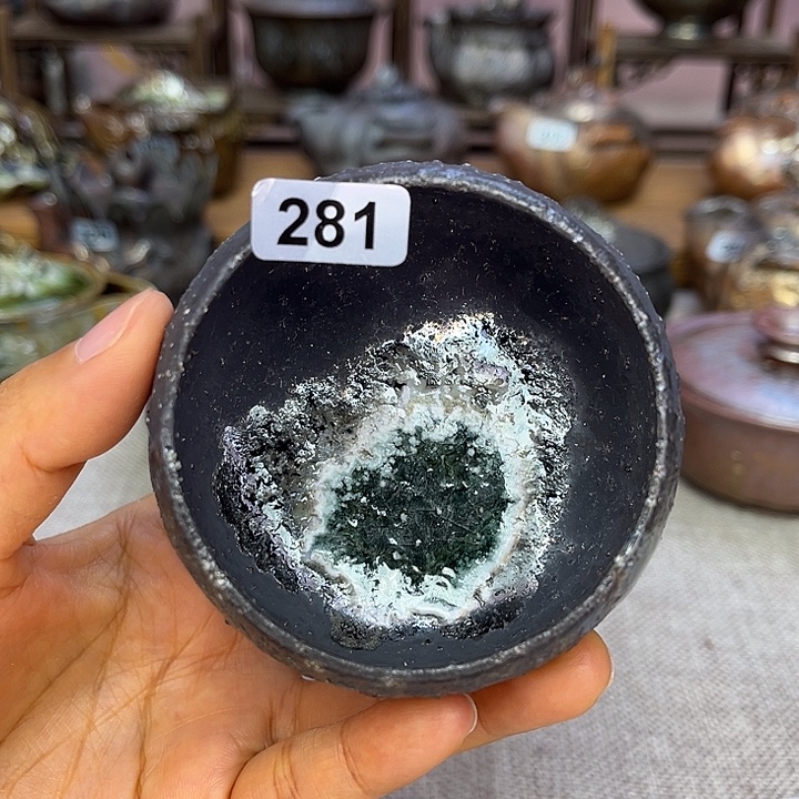 裸柴烧陶瓷手工茶器