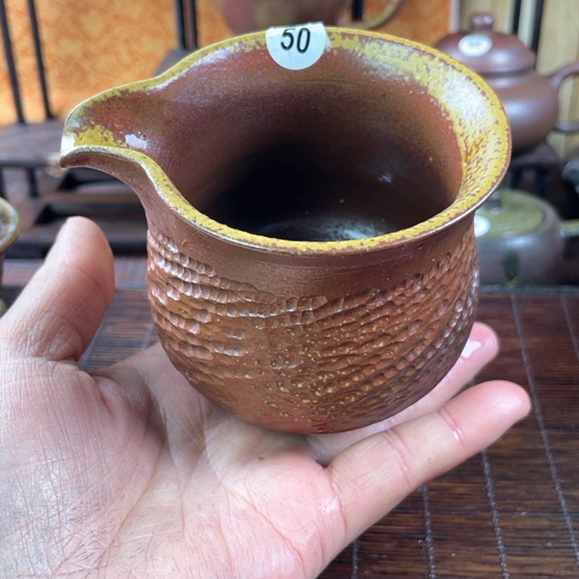 【闪购商品】梦**o柴烧公道杯240毫升左右微瑕福利