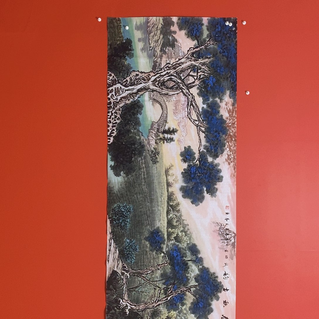 国画山水花鸟国画作品