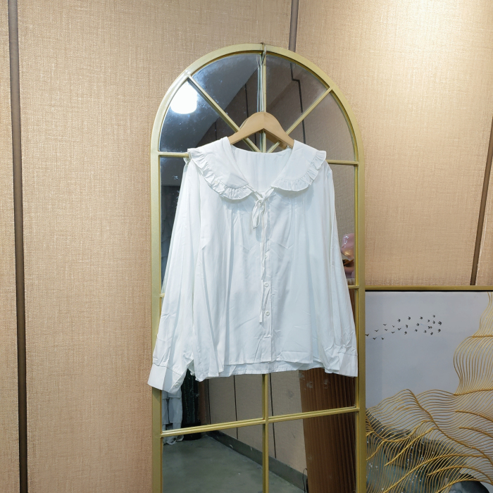 BG979孕妇白色上衣90-120