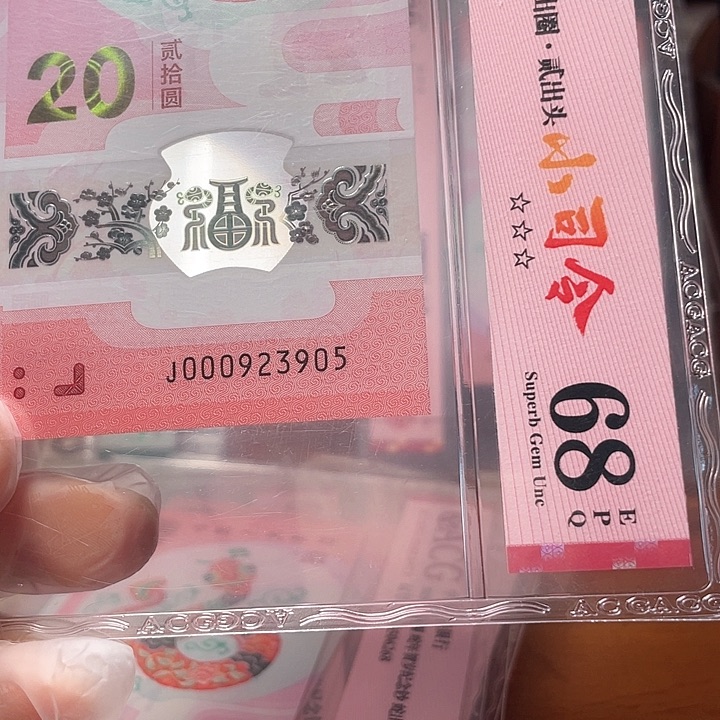 塑料000923905 蛇钞单张