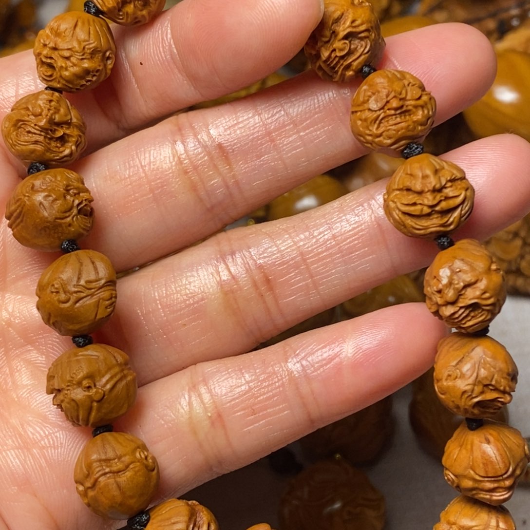 橄榄核手串/手链桃核小恶僧