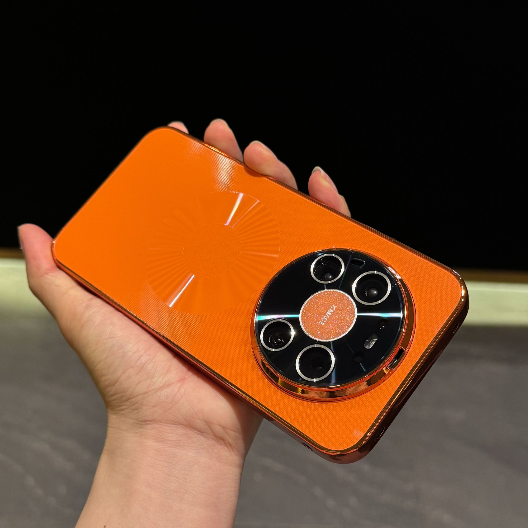 适用华为Mate80手机壳原机纹磨砂磁吸mate80promax镜头全包防摔男