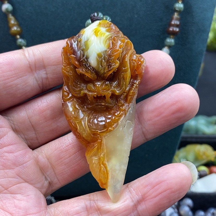 【闪购商品】未镶嵌岫玉吊坠9****4
