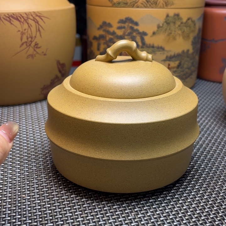 茶叶罐紫砂中高端紫砂茶叶罐