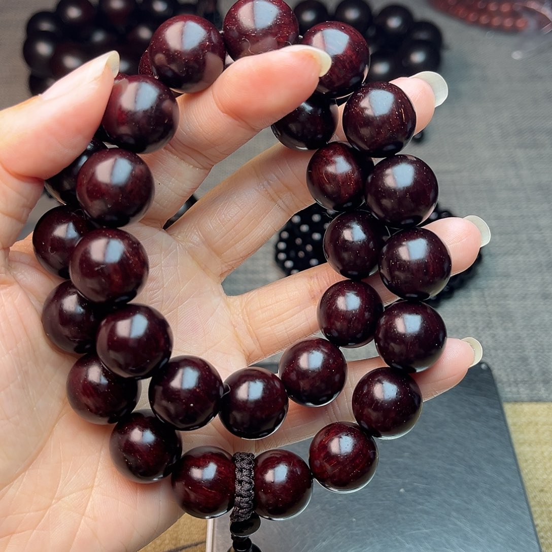 檀香紫檀（小叶紫檀）朋*1.5x30手持泥料