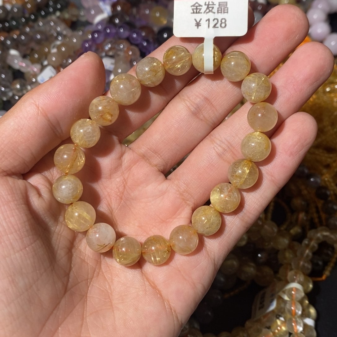 水晶手链未镶嵌可*我