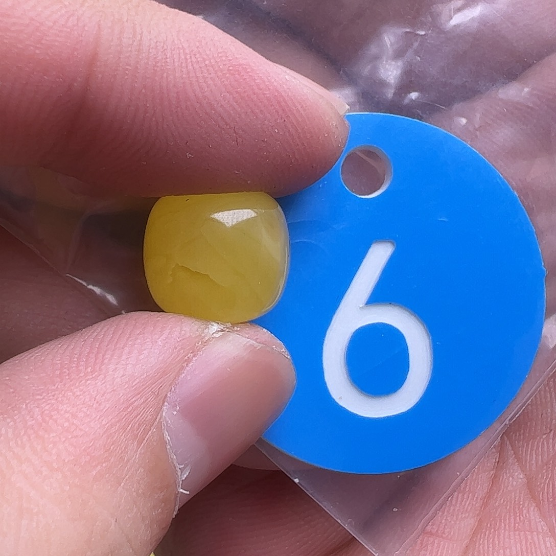 蜜蜡未镶嵌珠宝奇石12.5m m