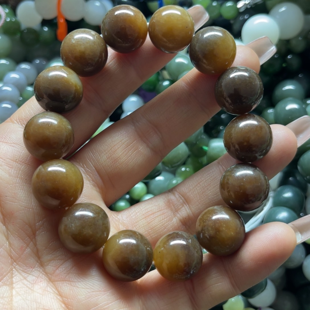 和田玉手链未镶嵌