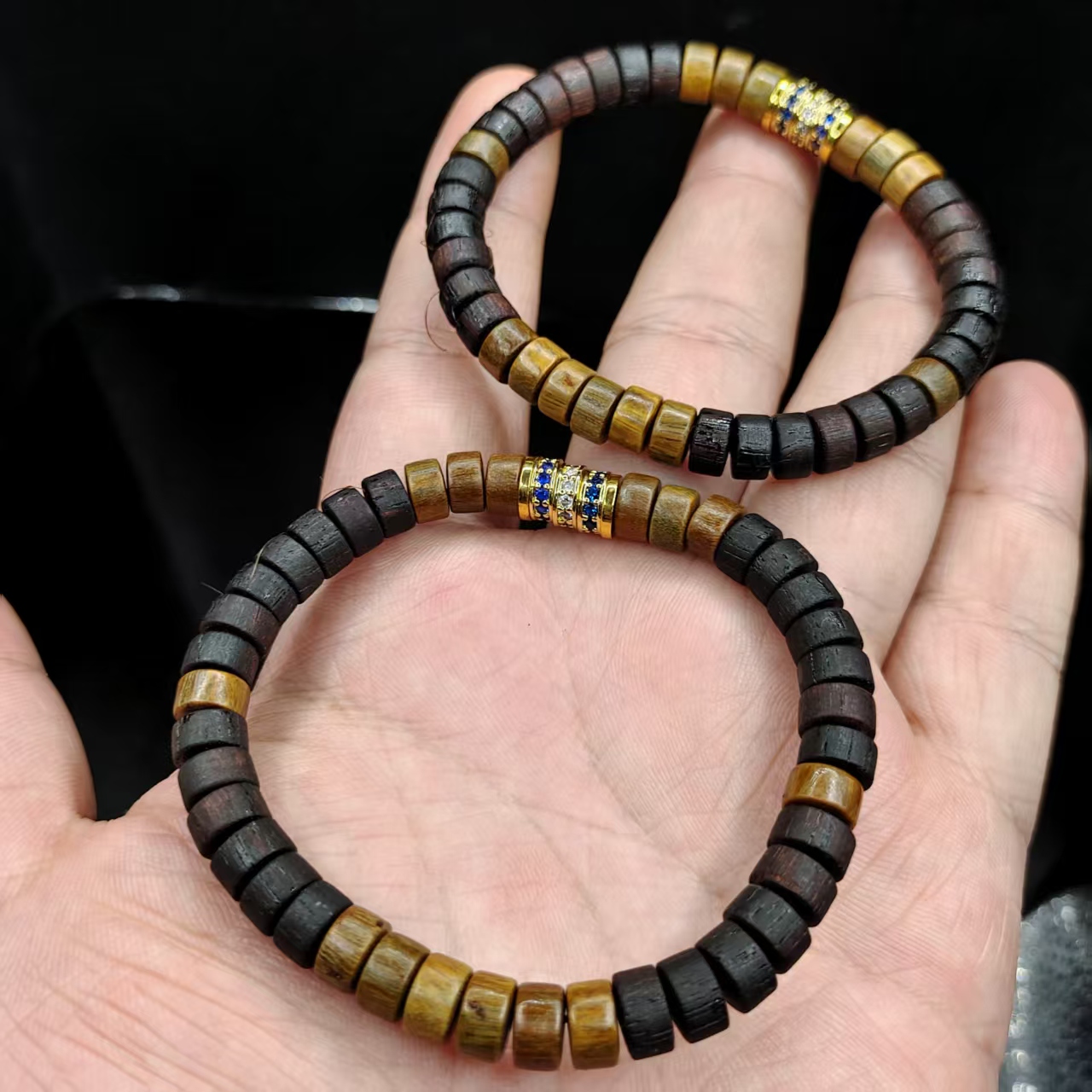 【李想精选】降真香盘珠DIY单圈手串M17【多样性发其一】约7mm