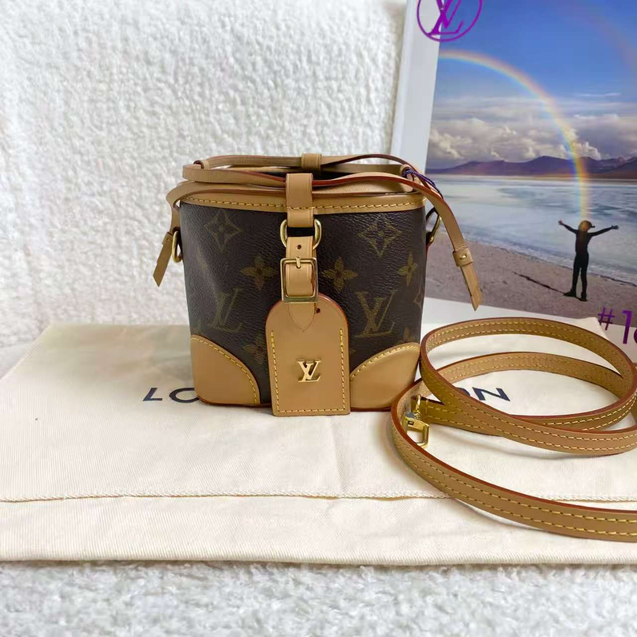 99新 LouisVuitton/路易威登 老花烧麦包芯片/47032996/代卖服务