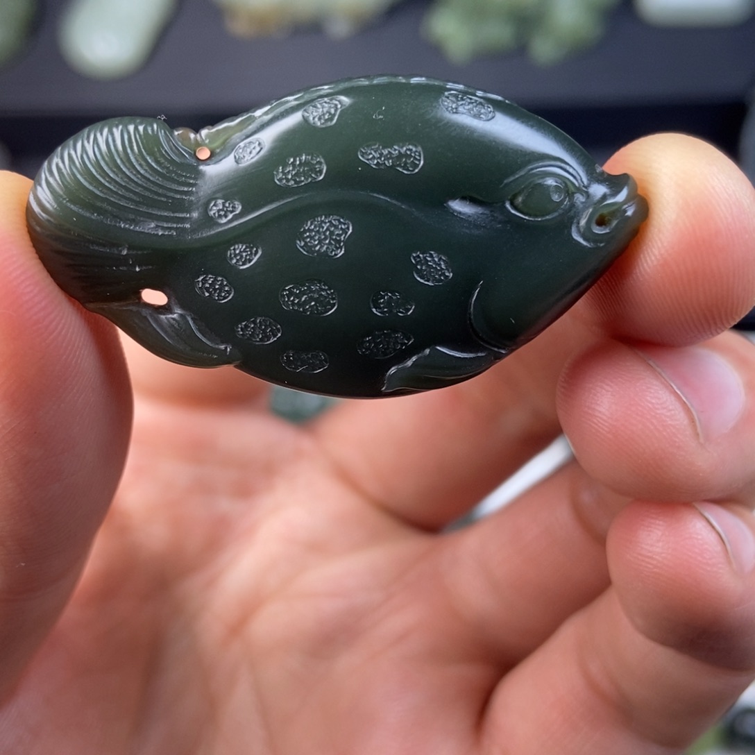 和田玉挂件未镶嵌