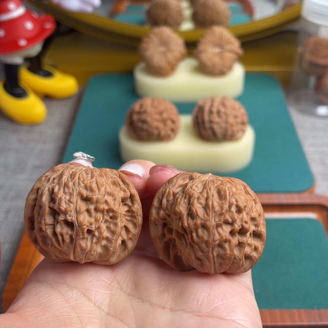 文玩核桃吊坠41磨盘全品