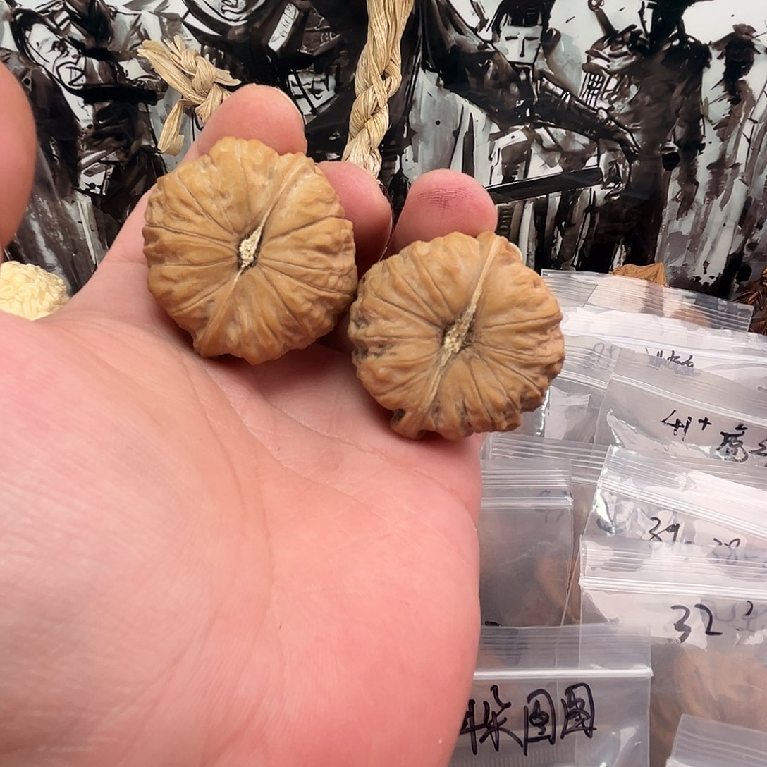 文玩核桃把件南瓜炖43尺