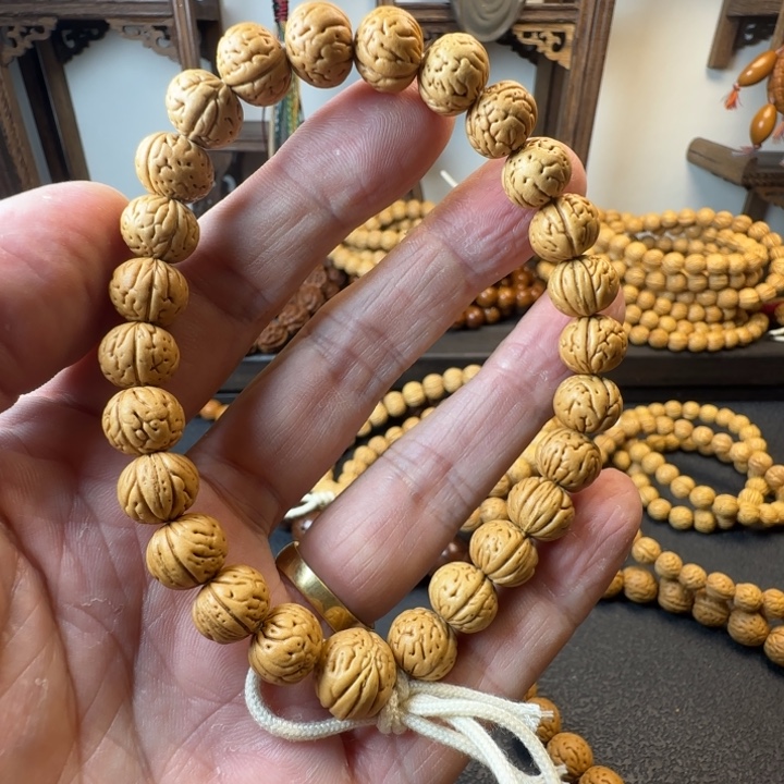 于***峻桃核手串桃核手串