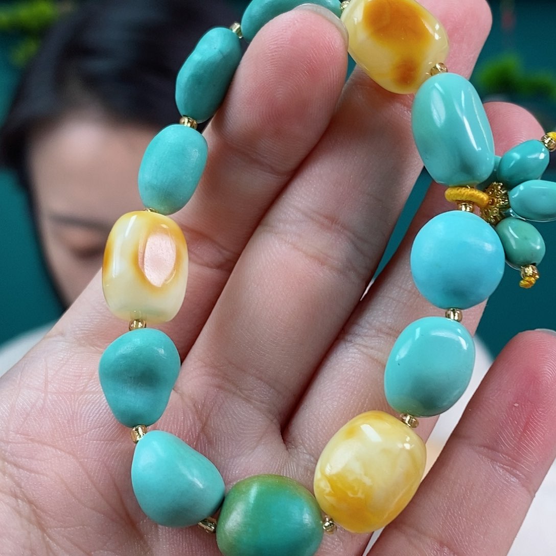 绿松石珠宝奇石未镶嵌