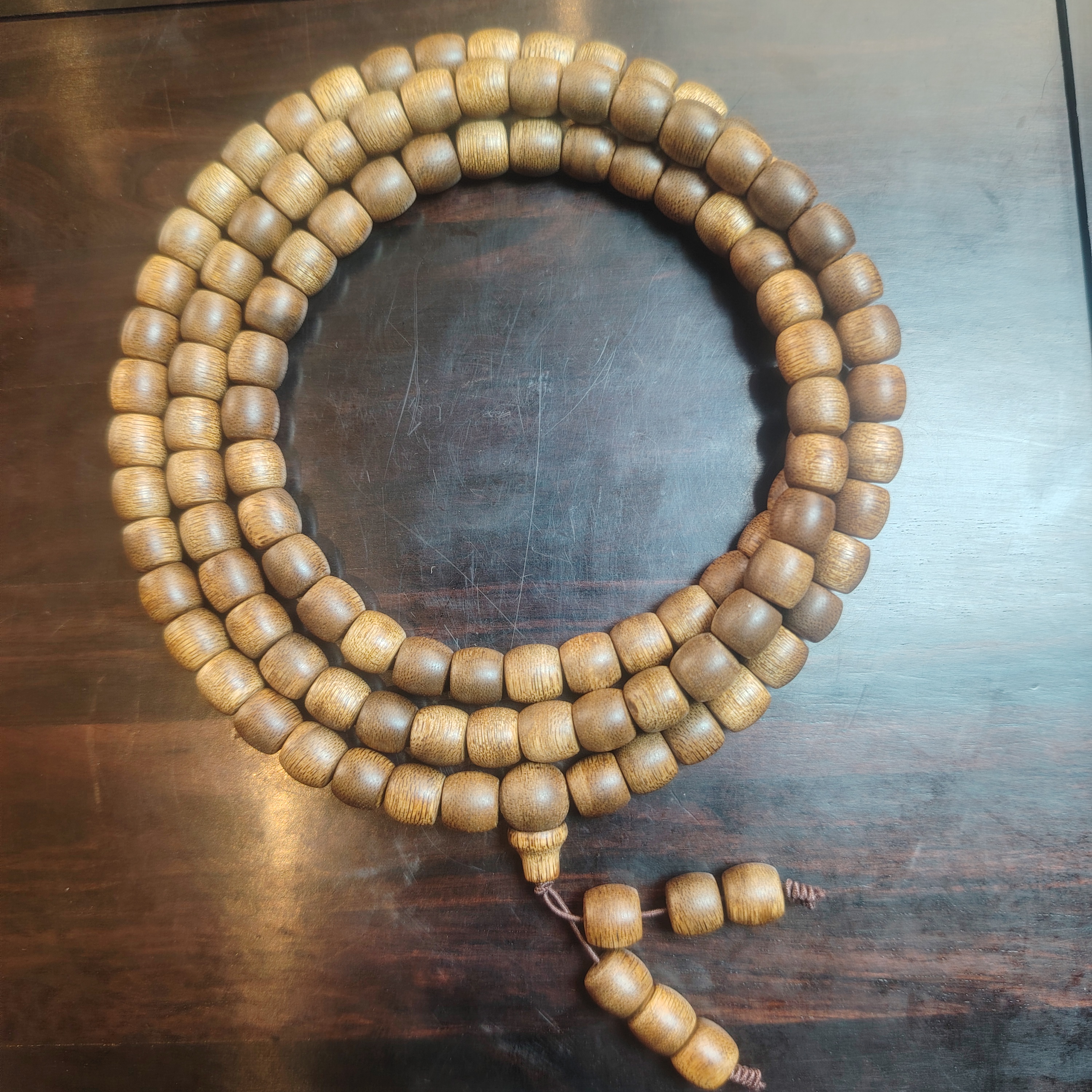 LC-ASP217兰奢待白奇楠手串/多样性发货