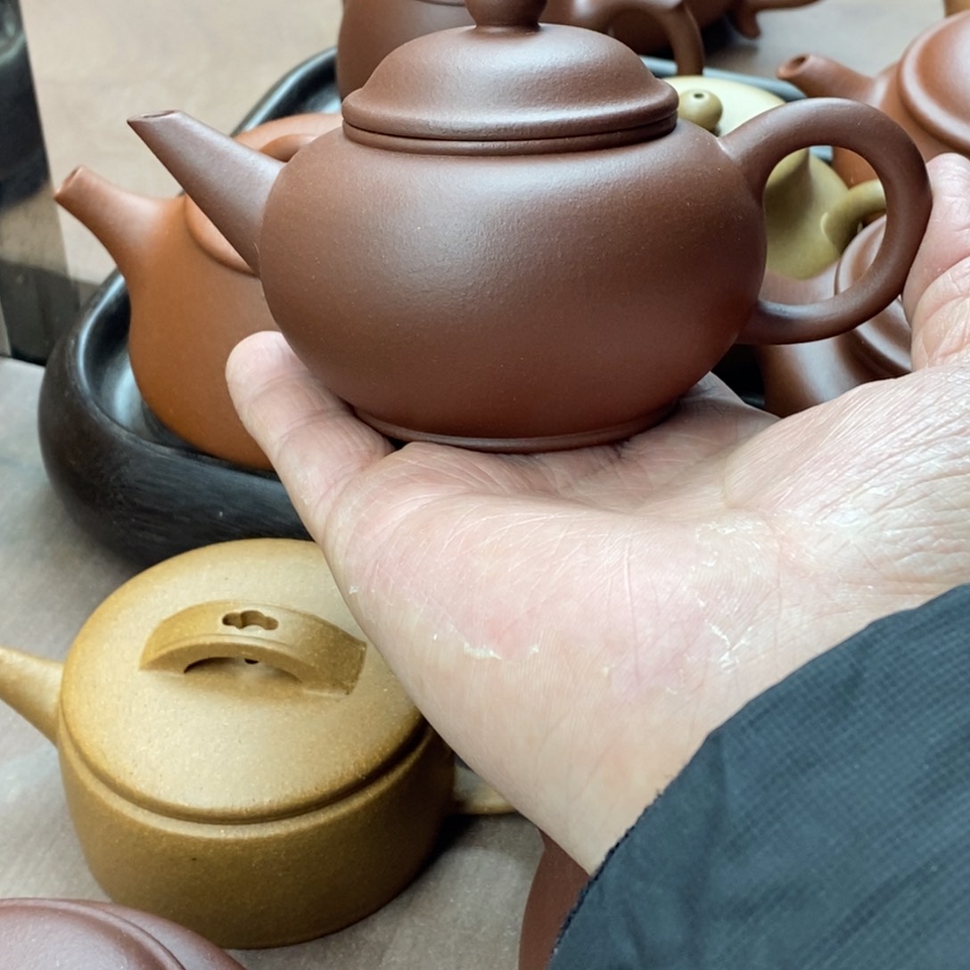 紫砂茶壶紫砂壶水平