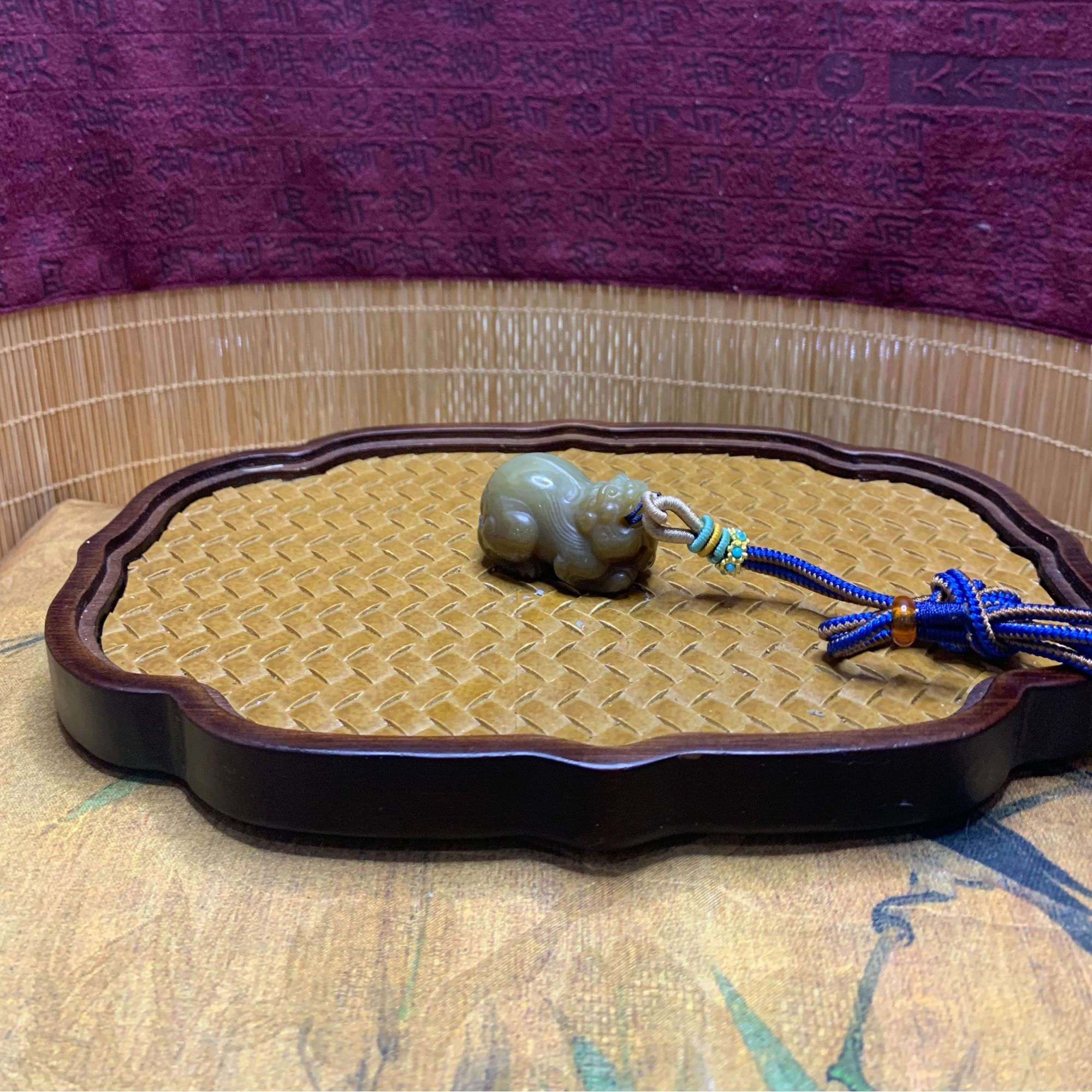 P和田玉貔貅吊坠0058