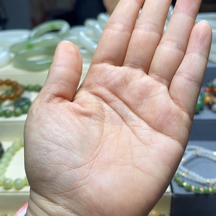 和田玉手链未镶嵌送***人