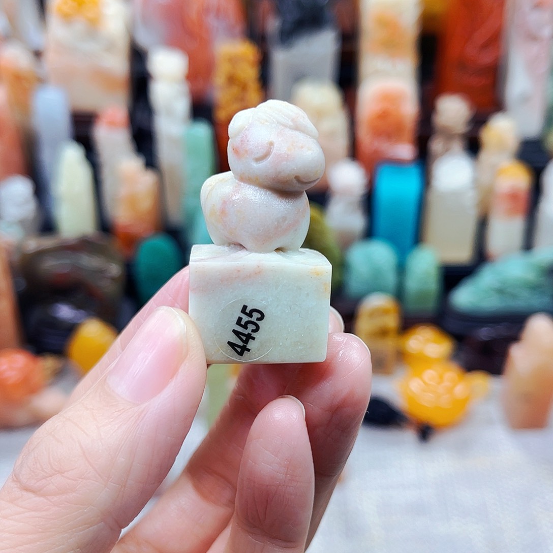 寿山石印石4455包邮包刻