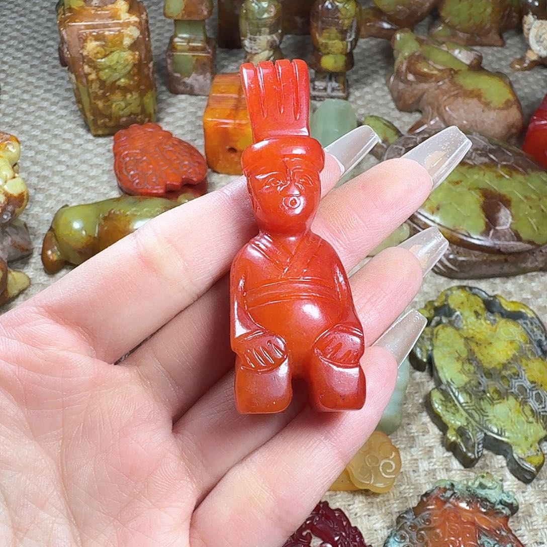 白玉菩提吊坠挂件