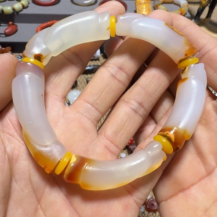 碧***兰陶珠子手串珠子手串