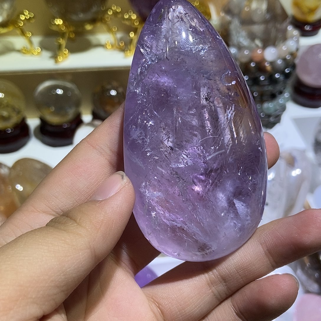 水晶未镶嵌珠宝半成品