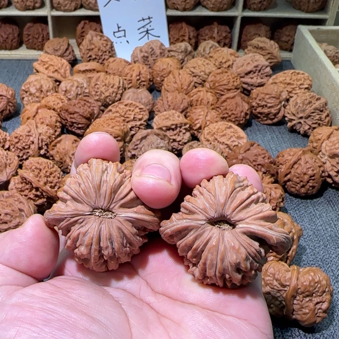 把件文玩核桃 45全品四座楼