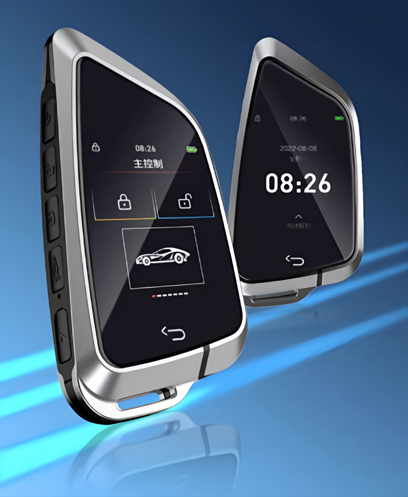 汽车智能钥匙改装液晶钥匙