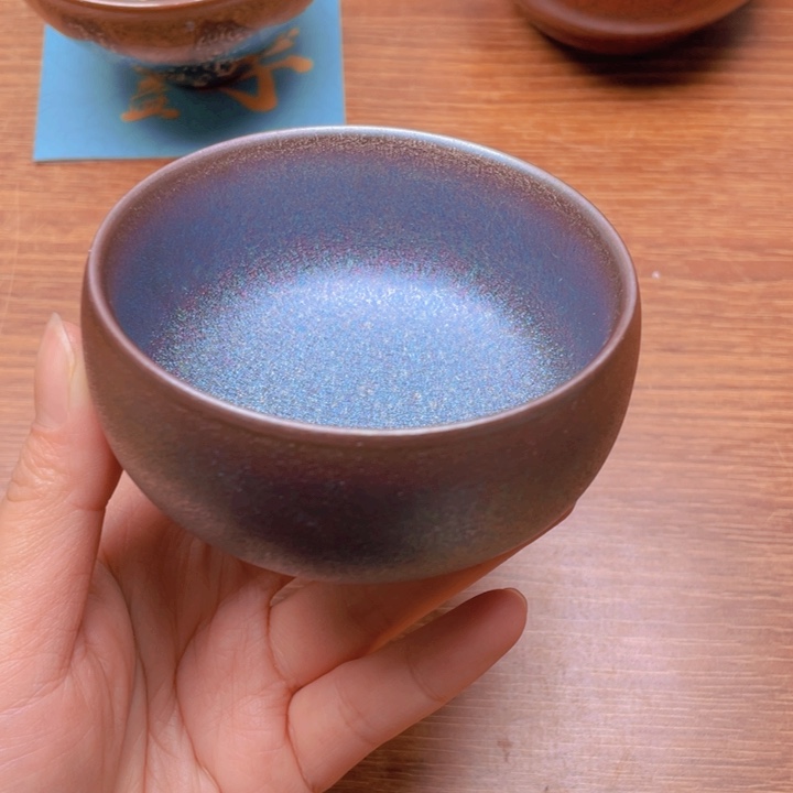 茶盏建窑建盏主人杯