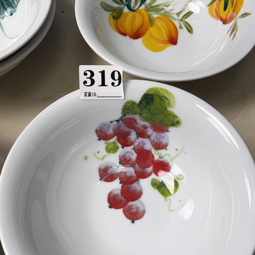 瓷片景德镇陶瓷手工手绘制作