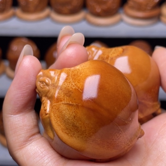 吊坠橄榄核金钱龟手球3.5