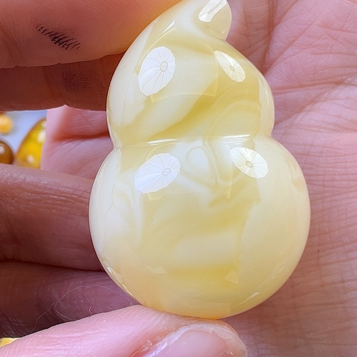 蜜蜡颈饰未镶嵌蜜蜡