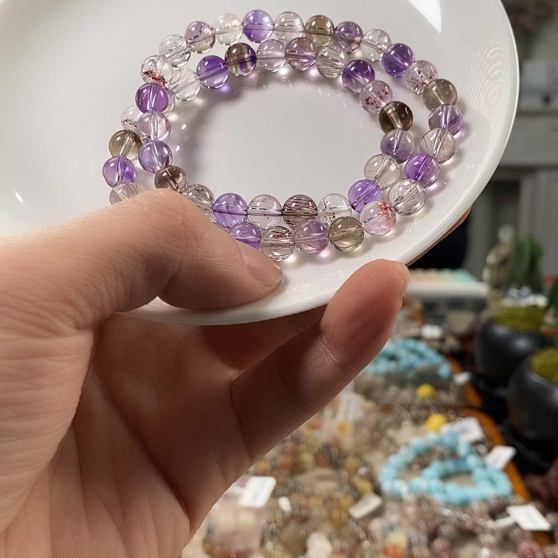 杳***星水晶手链未镶嵌我