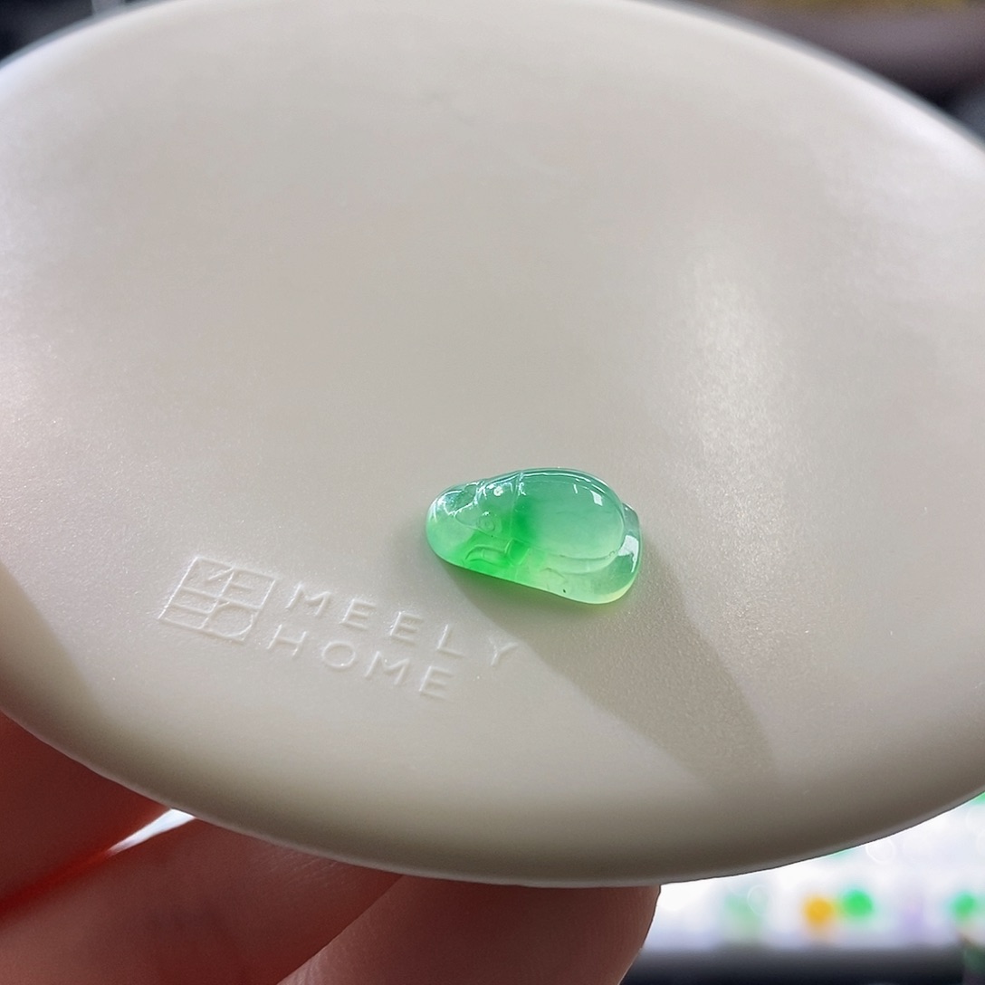 散珠翡翠木纳绿小甲虫