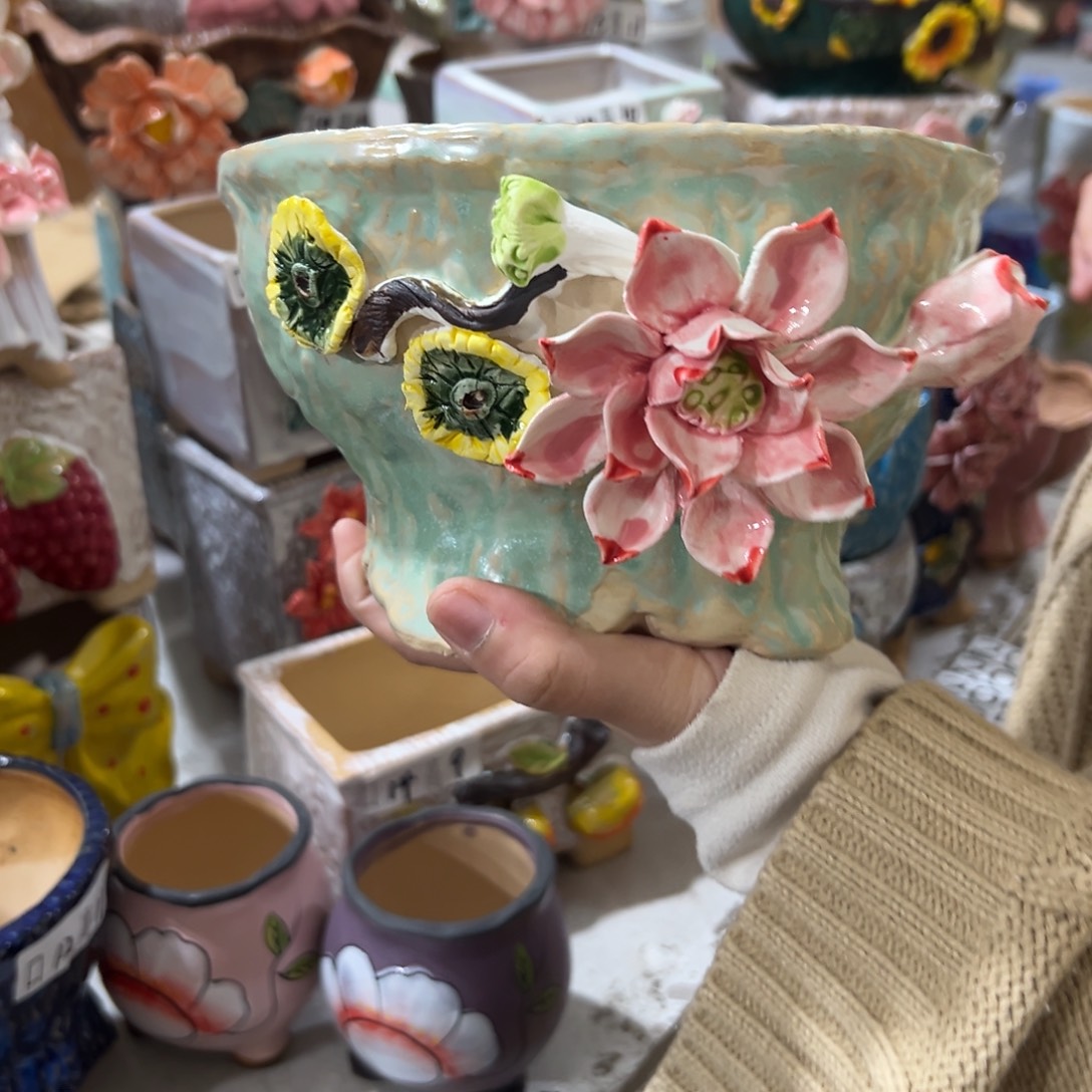 花盆，拍满20发货，退款拉黑