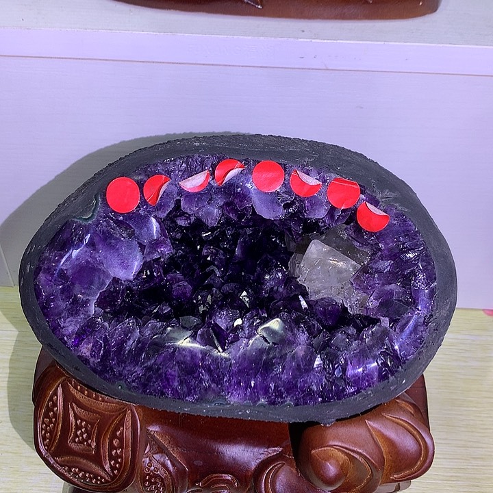 紫晶大型摆件（非配饰）未镶嵌蛋
