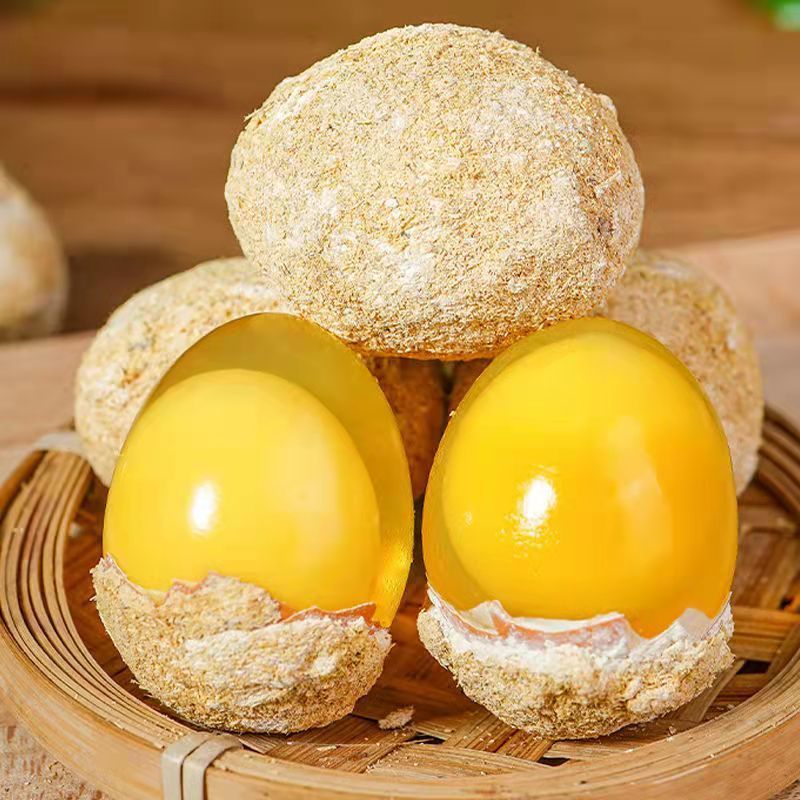 【厂家直销】河南特产溏心变蛋新鲜散养鸡蛋散养农家食用即食10枚