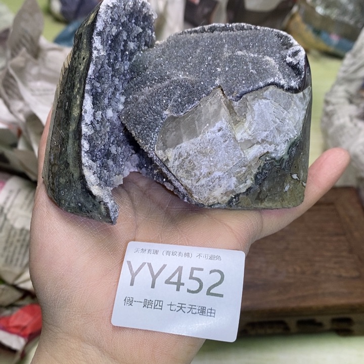 水晶天然水晶居家办公摆件未镶嵌