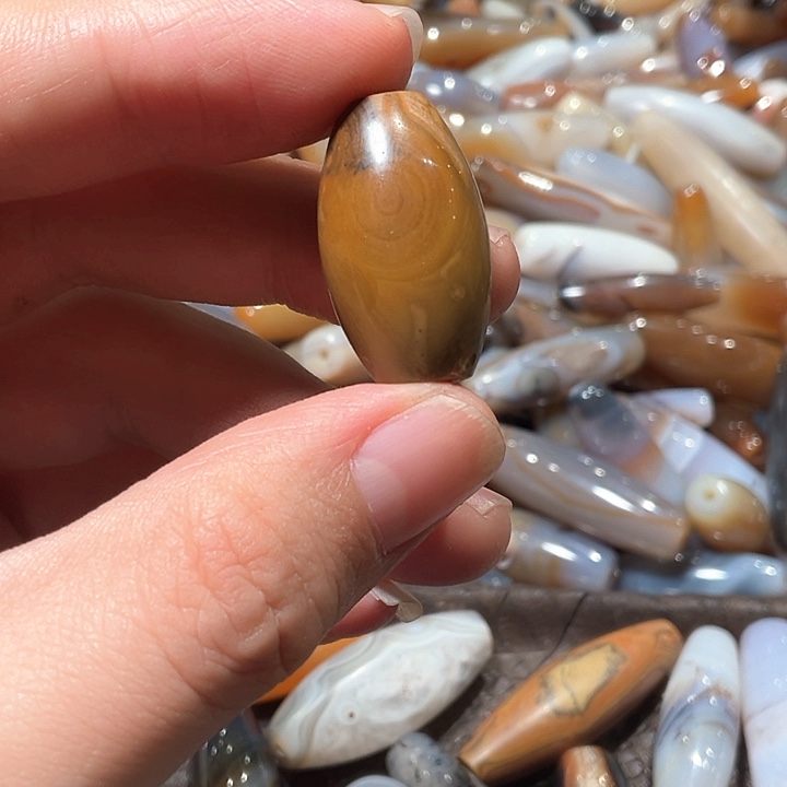 玛瑙/玉髓吊坠(不含链)未镶嵌