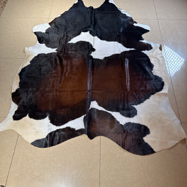 【本尼家】R264 250*200cm专拍牛皮地毯家用轻奢手工